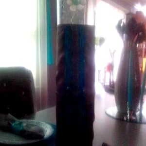 Decorative Gray Blue Vase
